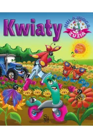 Kwiaty. Hulajnoga Zuzia