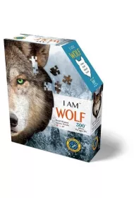 Puzzle konturowe 300 el. I am - Wilk Madd Capp