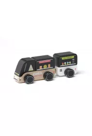 Food truck drewniany Cubika