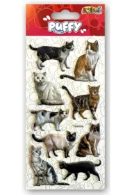 Naklejki puffy Cats PENMATE