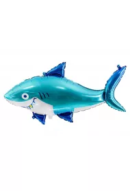 PartyDeco Balon foliowy Rekin 102x62 cm