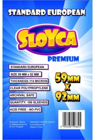 Sloyca Koszulki Standard European Premium 59x92 mm 100 szt.