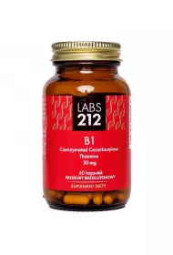 Labs212 Witamina B1 Kokarboksylaza z Tiamin Suplement diety 60 kaps.