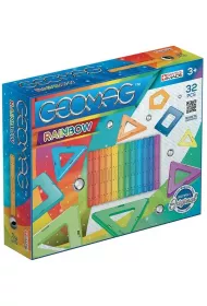 Geomag Rainbow. Klocki magnetyczne. 32 element�w