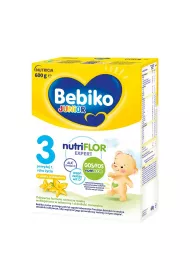 Bebiko Junior 3 Odywcza formua na bazie mleka dla dzieci powyej 1. roku o smaku waniliowym 600 g