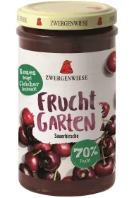 Zwergenwiese Mus wi�niowy (70% owoc�w) bezglutenowy 225 g Bio
