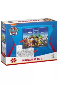 Puzzle 60 el. Paw Patrol 2 in 1 Dodo