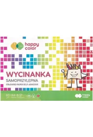 Happy Color Papier kolorowy A4 samoprzylepny 10 szt.