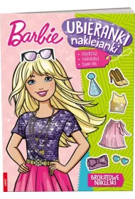 Barbie. Ubieranki naklejanki