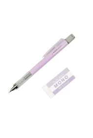 Tombow O��wek automatyczny Mono Graph pastel + gumka 0.5mm