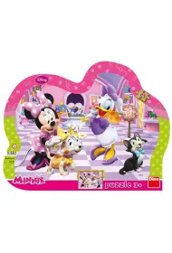Puzzle ramkowe 25 el. Minnie i zwierzaki Dino Toys