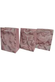 Torebka prezentowa motyle (12x16x6,5cm) mix