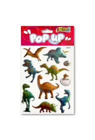 Penmate Naklejki metaliczne Dinosaurs