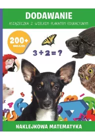 Dodawanie i odejmowanie. 200 naklejek z plakatem