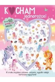 Kocham jednoro�ce. Ponad 100 wypuk�ych naklejek