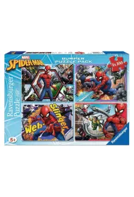 Puzzle 4 x 100 el. Super Man Ravensburger