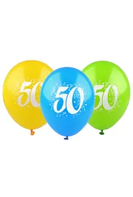 Arpex Balon dekoracyjny z nadrukiem cyfra 50 K2793