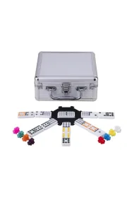 Domino Mexican Train Double 12 Quint