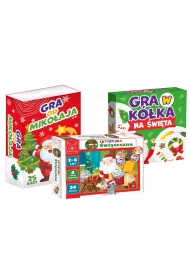 Zestaw gier �wi�tecznych: Gra od Miko�aja, Loteryjka �wi�teczna, Gra w K�ka na �wi�ta