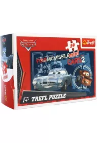 Puzzle mini 54 el. Auta Finn i Z�omek Trefl