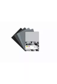 Happy Color Arkusze piankowe GREY A4, 5 kolor�w 5 szt.