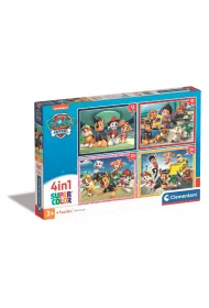 Puzzle 4w1. Super Color. Psi Patrol Clementoni