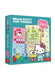 Gra 2w1 Chi�czyk w�e i Drabiny Hello Kitty 02896 Trefl