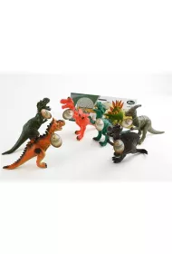 Dinozaur z gwizdkiem 6 szt
