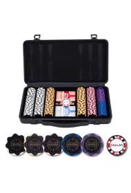 Zestaw pokerowy 300 �eton�w bez nomina��w 14g
