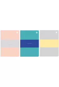Interdruk Brulion A4 oprawa p�twarda B&B Pastel 64 kartki