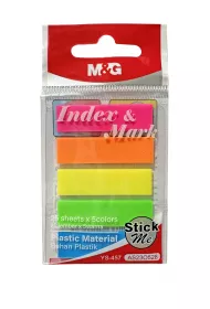 M&G Zak�adki indeksuj�ce fluo 5 kolor�w 25 szt.