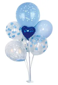 Zestaw balon�w niebieski 7 szt mix PARTY GO