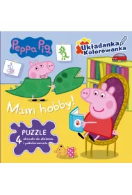 Peppa Pig. Uk�adanka kolorowanka. W drog�