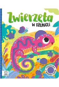 Zwierzta w dungli Ksieczka z mikkim filcem