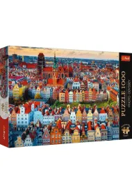 Puzzle 1000 el. Widok na Gda�sk, Polska Trefl