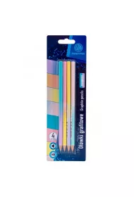 Astra O��wki grafitowe tr�jk�tne HB Ombre 4 szt.