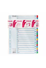 Esselte Przek�adki kartonowe Mylar A4 A-Z