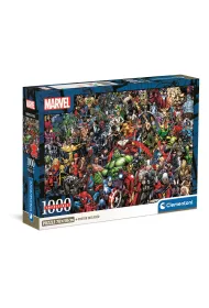 Puzzle 1000 el. Compact Impossible Marvel Clementoni