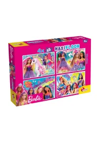Puzzle dwustronne maxi 4x48 el. Barbie Lisciani