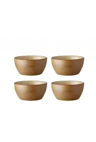 Bitz Zestaw misek 12cm Wood/Sand Stoneware 28090 4 szt.