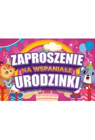 Yeku Zaproszenie Urodziny 10 szt.