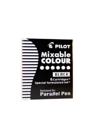 Pilot Naboje Paraller do pi�r kreatywnych czarne 6 szt.