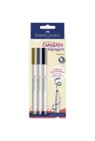Faber-Castell Pisak kreatywny goldfaber 3 szt.