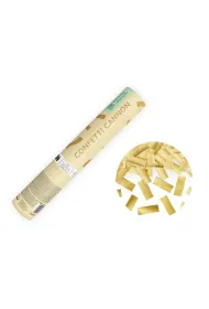 PartyDeco Tuba z konfetti z�oty 20cm