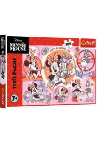 Puzzle 200 el. Zwyczaje Myszki Minnie 13343 Trefl