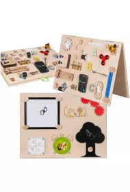 Tablica manipulacyjna rozk�adna Sensoryka 3Toysm