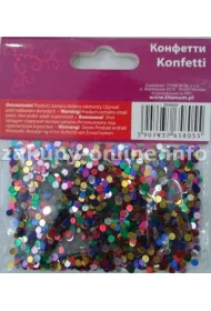 Titanum Konfetti ko�a mix 3 mm, 14g