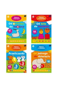 Kolorowanka A4 z naklejkami mix