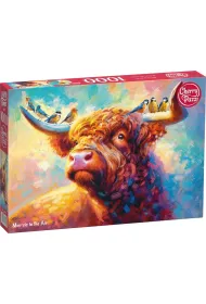 Puzzle 1000 el. Moo-sic in the Air CherryPazzi