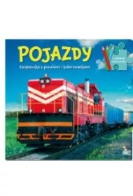 Pojazdy. Ksi��eczka z puzzlami i kolorowankami